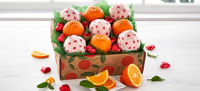 the best valentines day fruit gift ideas featuring honeybell oranges from hale groves