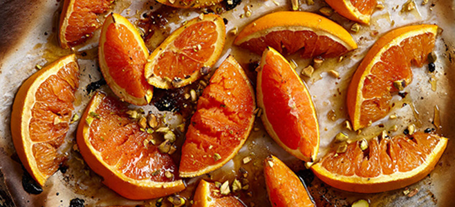 roasted cara cara oranges recipe