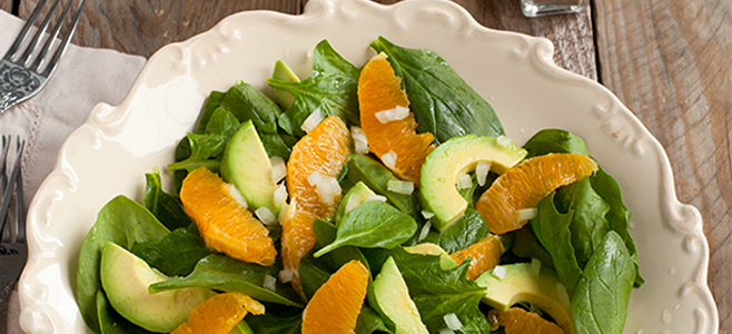 Navel Orange Avocado Salad