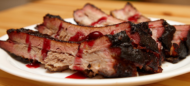 barbecue cherry ribs