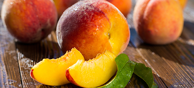 orchard fresh peaches
