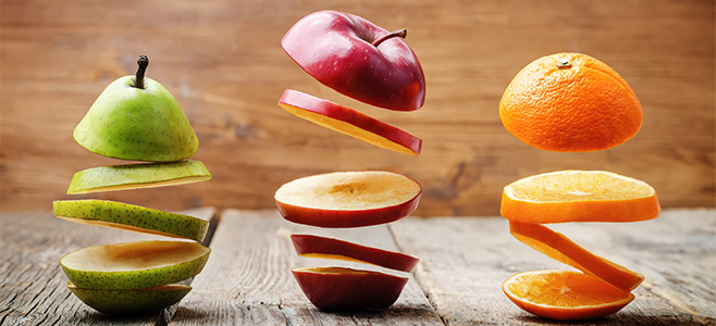 fruit slices
