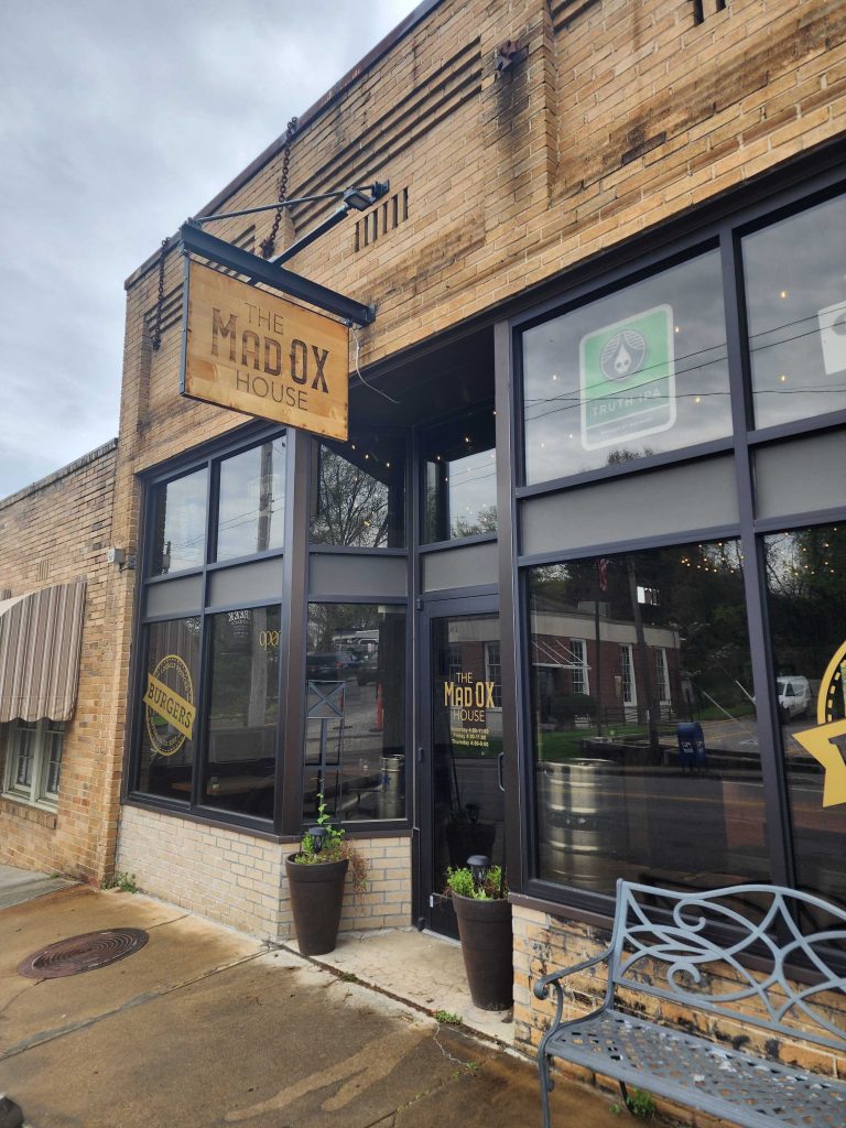 The Mad Ox House storefront