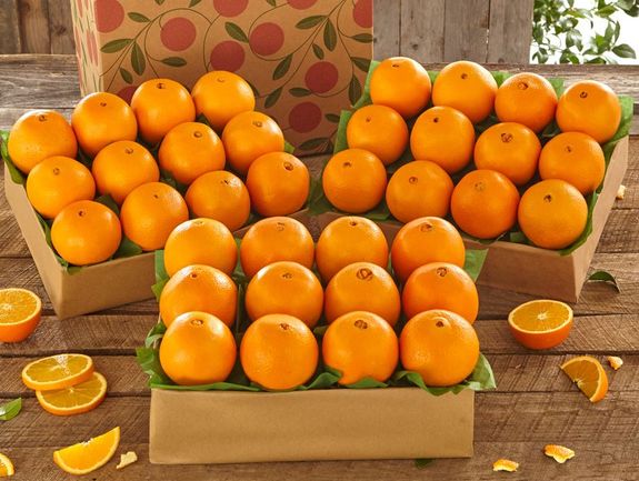 3 Trays of Navel Oranges, Approx. 27 lbs.