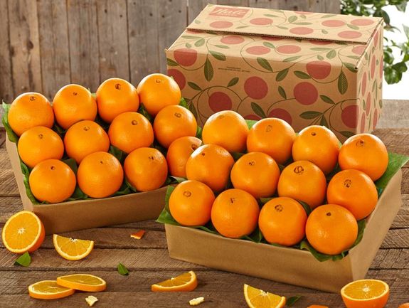 2 Trays of Navel Oranges, Approx. 18 lbs.