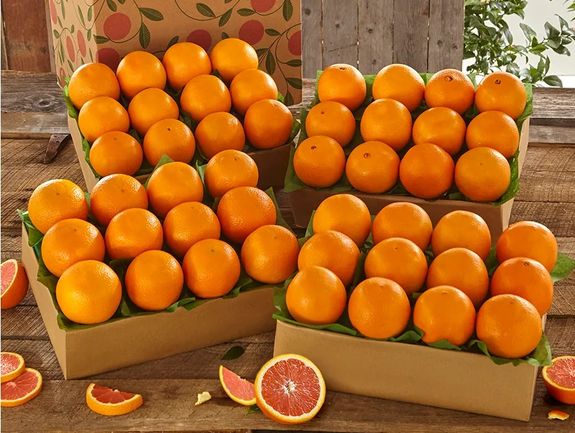 4 Trays of Cara Cara Navel Oranges