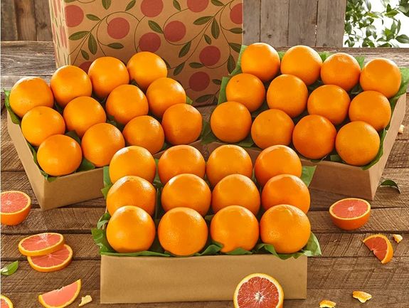 3 Trays of Cara Cara Navel Oranges