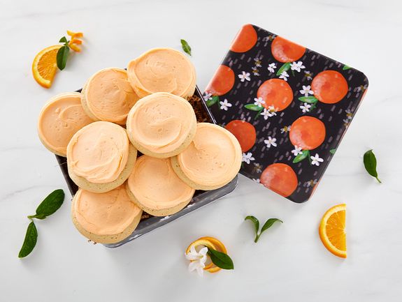 Sunshine Citrus Cookies with Orange Buttercream