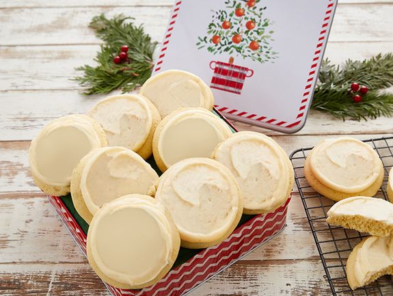 Holiday Sugar Cookies with Buttercream Icing