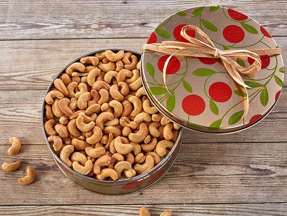 Jumbo Deluxe Cashews, 32 Oz Tin