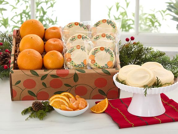 Joyful Cookies & Citrus Gift Box
