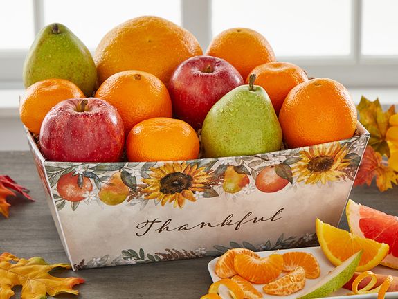 Thankful Fruit Basket Box