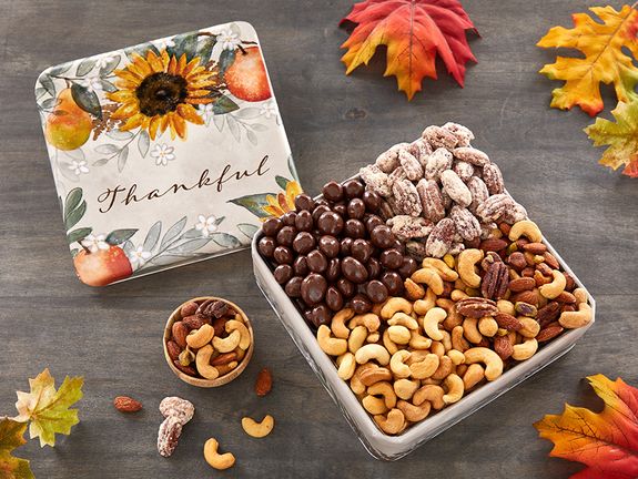 Thankful 4 way Nut Assortment