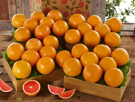 4 Trays of Deep Red Grapefruit, Approx. 36 lbs.