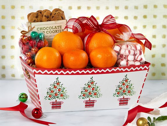 Holiday Grove Basket Box