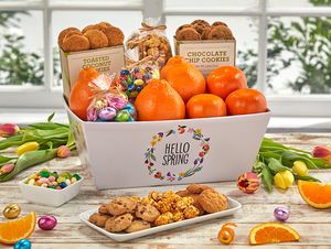 Hello Spring Basket Box with Honeybells