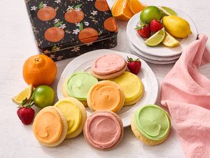 Fruit Stand Cookies Gift Tin