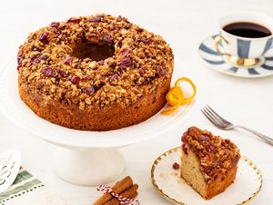 Orange Cranberry Coffee Cake