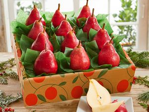 Holiday Red Pears