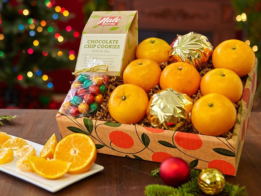 gifting oranges to someone special