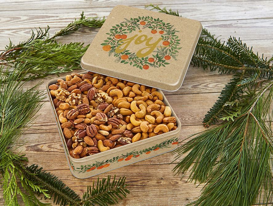 Cashew/Mixed Nut Combo tin 30 oz