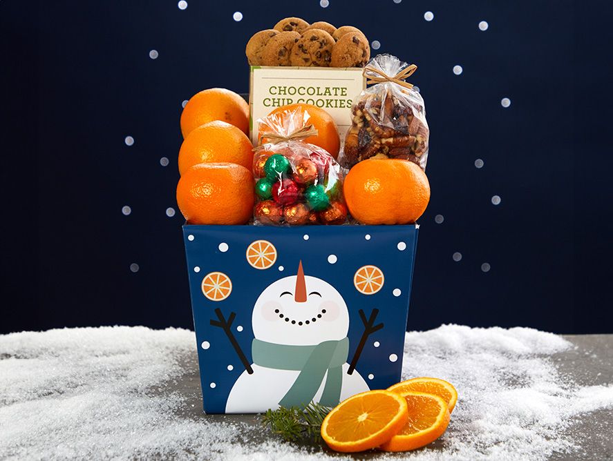 Citrus Snowman Gift Box | Hale Groves