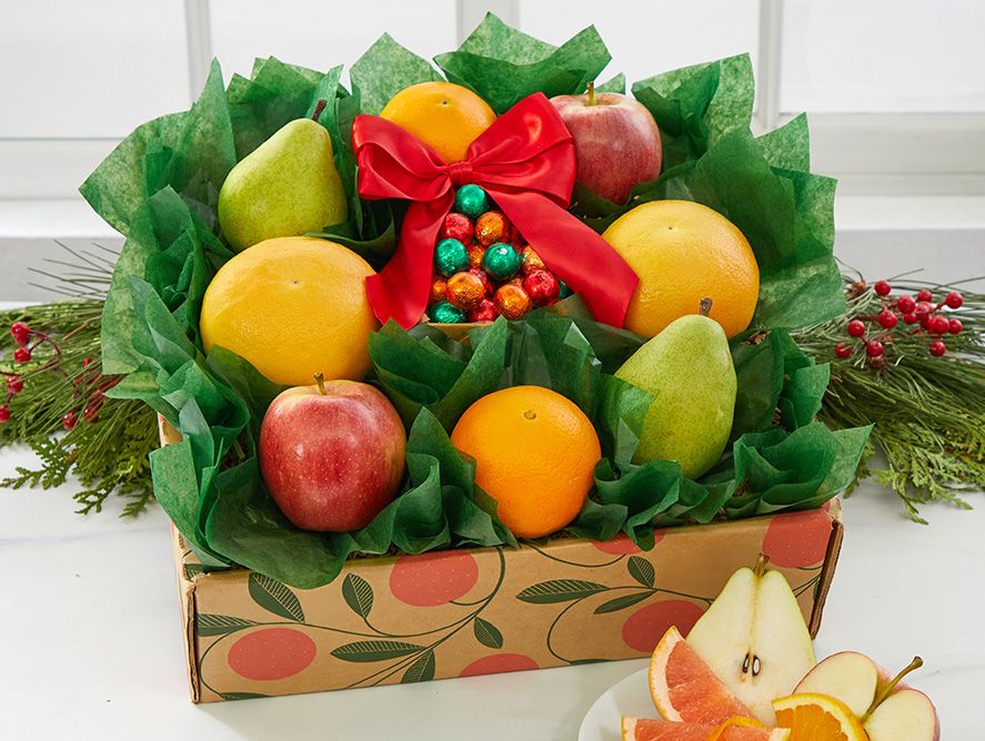 Holiday Grove Basket Box