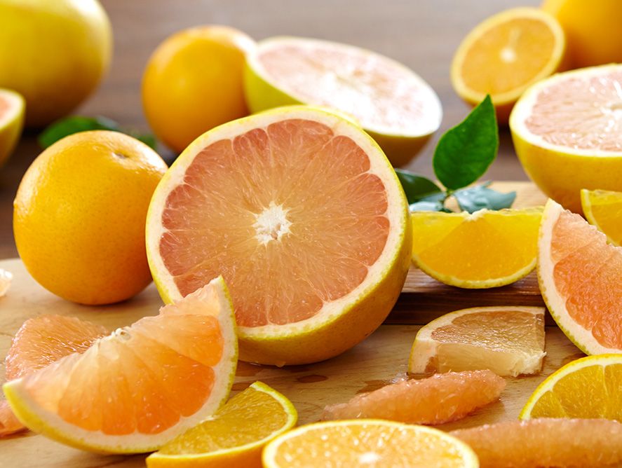 Heritage Valencia Oranges and Ruby Red Grapefruit