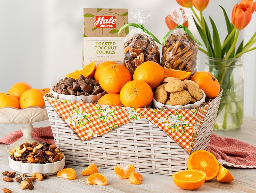 Gold Nuggets & Treats Gift Basket