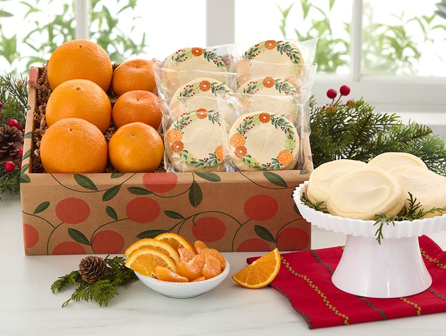 Joyful Cookies & Citrus Gift Box