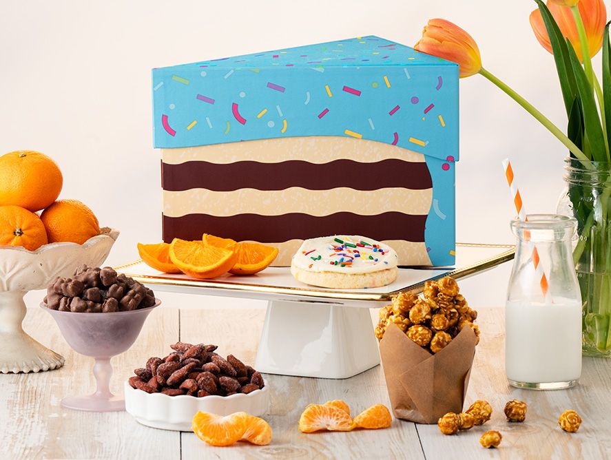 Cake Slice Celebration Gift Box