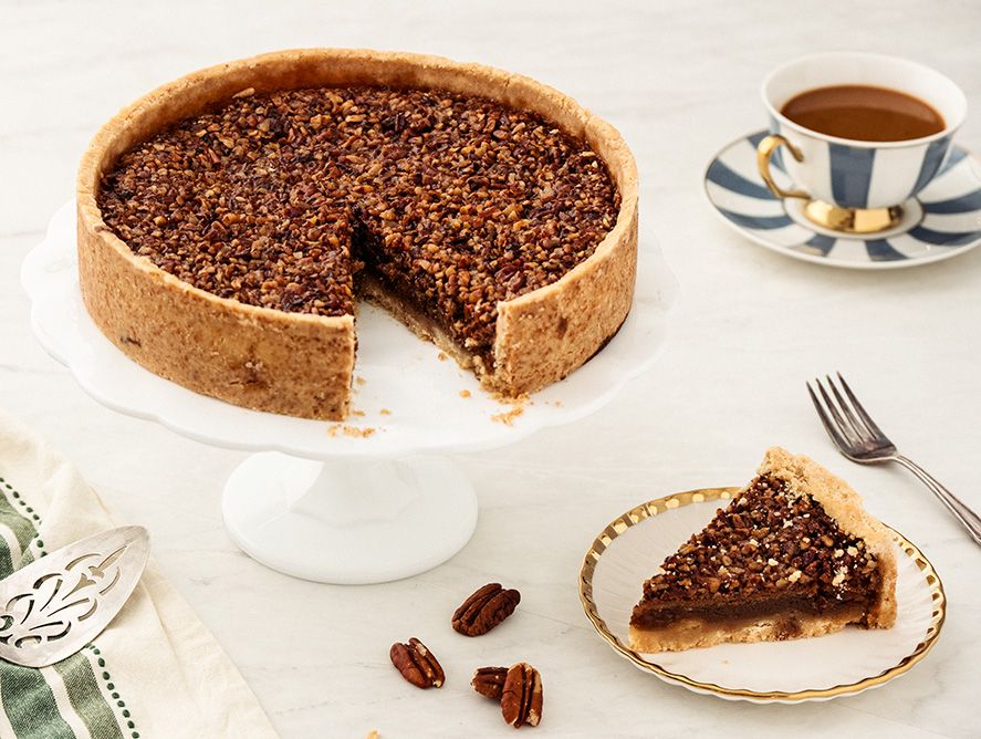 Deep-Dish Bourbon Pecan Pie