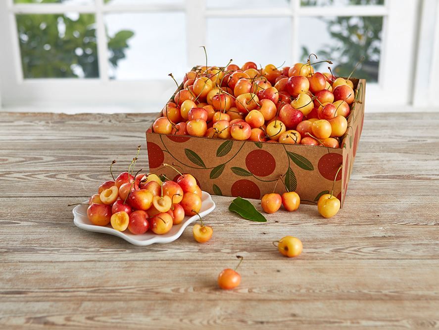 Rainier Cherries Blonde Rainier Cherries For Sale Online