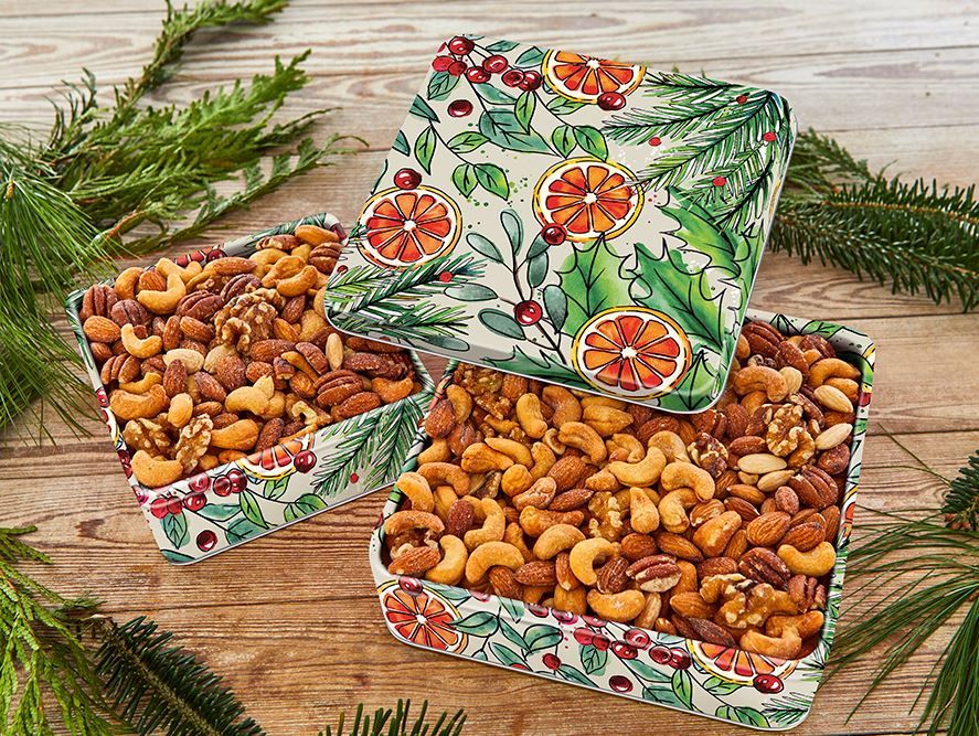 Fancy Deluxe Mixed Nuts 15 oz. tin Hale Groves