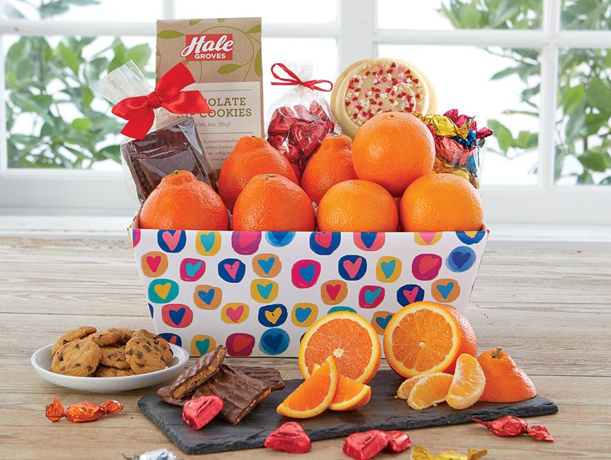 Happy Hearts Basket Box