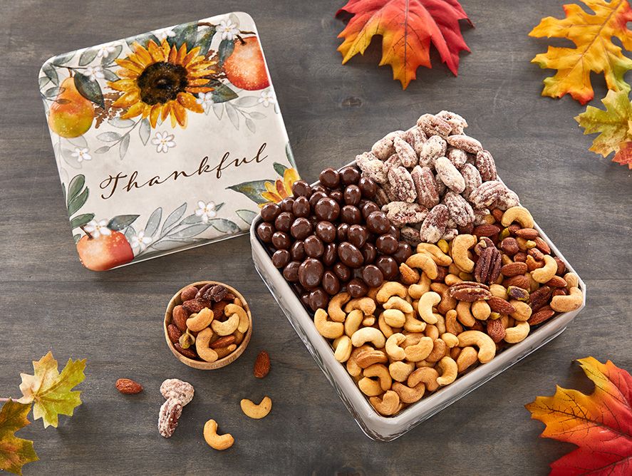 Thankful 4 way Nut Assortment