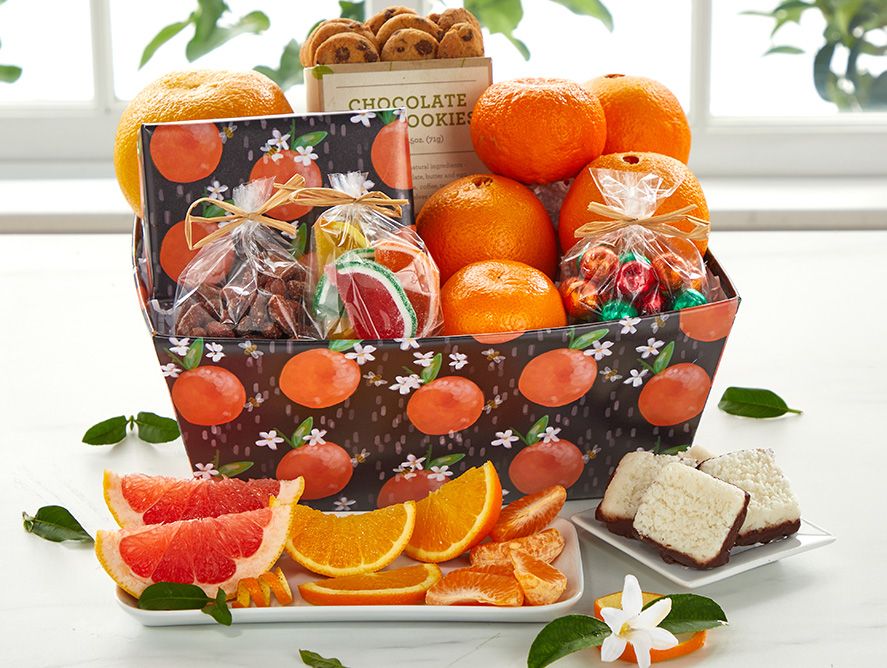 Orange Delight Basket Box