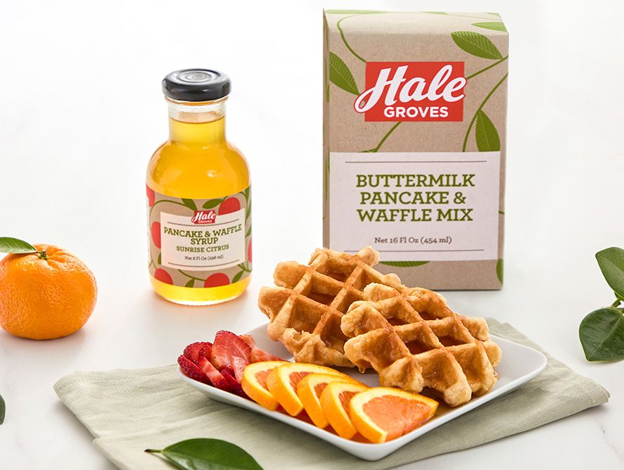 Buttermilk Pancake & Waffle Mix with Citrus Syrup Gift Set